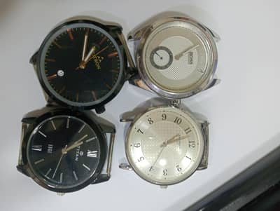 Quartz Analog watch for men Japan movement machine