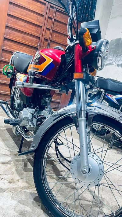 Honda cd 70 2025 like new condition
