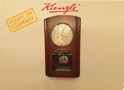 KIENZLE German Pendulum WallClock 1875c Amazingly Spotless Scratchles