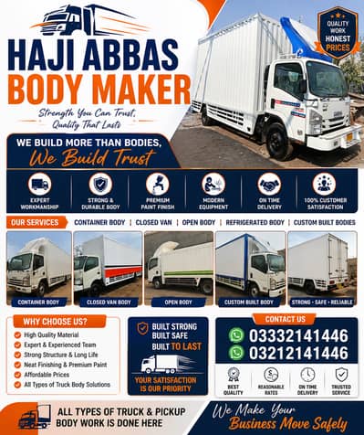 Haji Abbas Body Maker | Truck Body Making & Fabrication