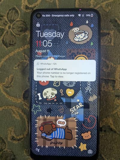 One Plus Nord N200 with box and charger 4+3 65