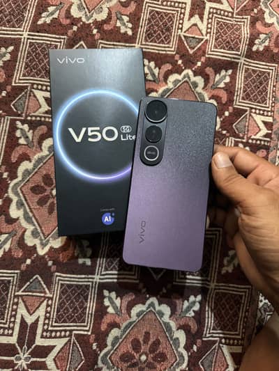 Vivo V50 Lite 5g 12+8/256 gb full box