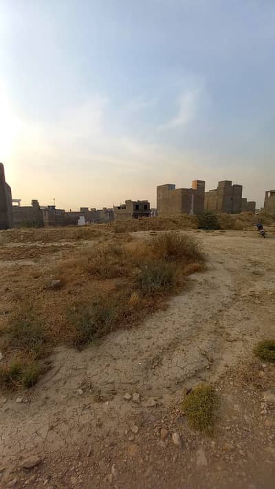 80 Sq Yards-Corner Plot For Sale - Gold Block