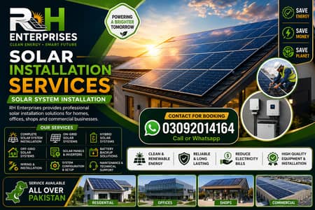 Solar Panel Installation Services | On-Grid, Hybrid & Off-Grid Solar