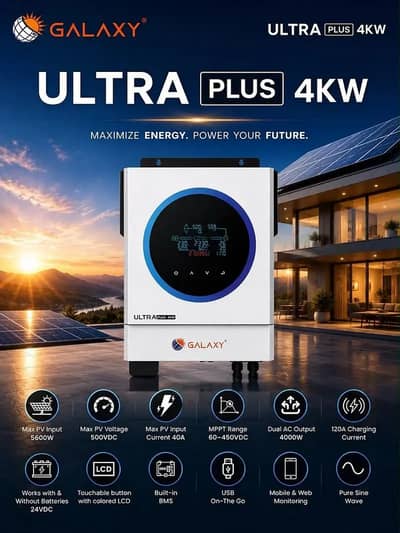 GALAXY ULTRA PLUS 4kW PV5600 Voltronic Based Hybrid Solar Inverter
