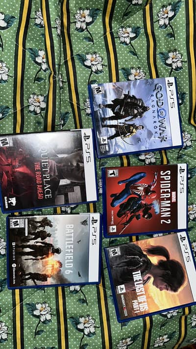 ps5 games and controller