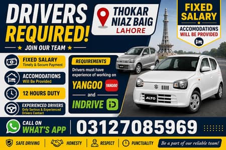 Suzuki Alto K leay Driver ke Zarurt hy fixed Salary Par
