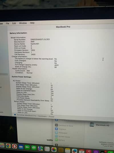 MacBook Pro 13" 2020 | Core i5 | 8GB RAM | 256GB SSD | Retina |