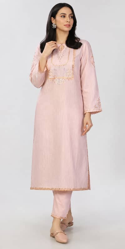 2 Piece Sohaye Embroidered Dress - Only Once Worn only for 5k