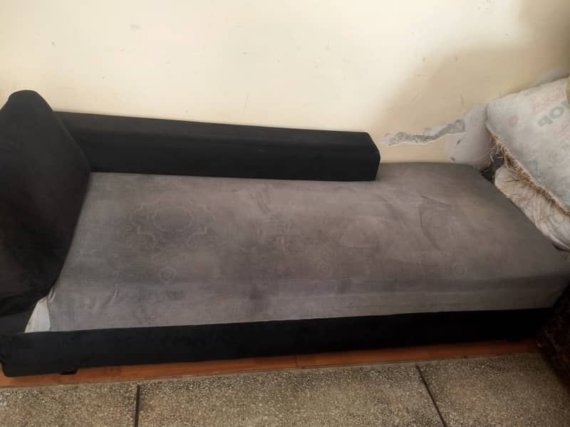 L shape sofa set 4