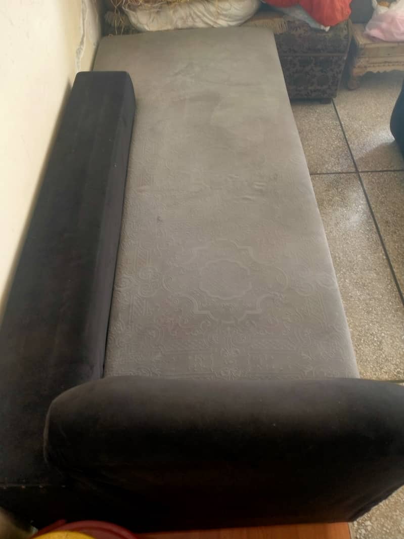 L shape sofa set 5
