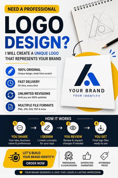 Professional Banner and logo designing