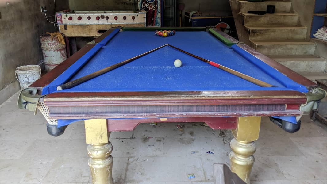 snooker table 4/8 1