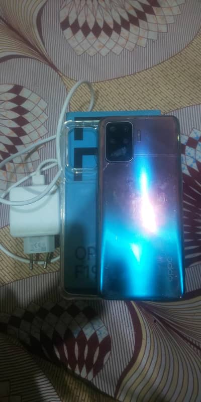 OPPO f19 Pro dual sim PTA approved 8/128 full box only pannal change h
