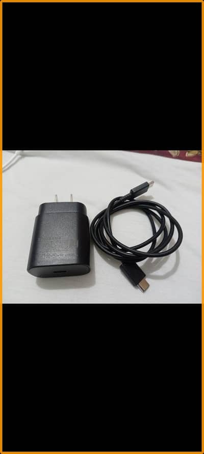 Original Samsung 25W Super Fast Charger Type-C Adapter