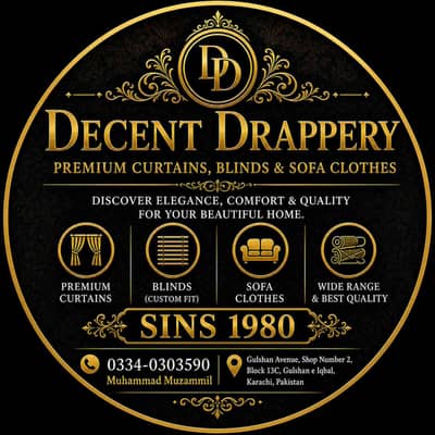 DECENT DRAPPERY