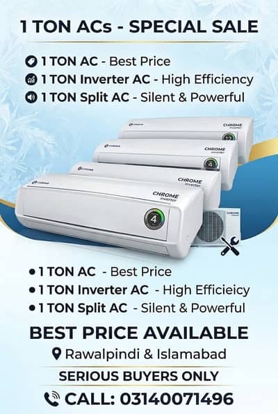 1.5 /1 Ton AC /split ac window ac invertr ac Sale purchase 03140071496