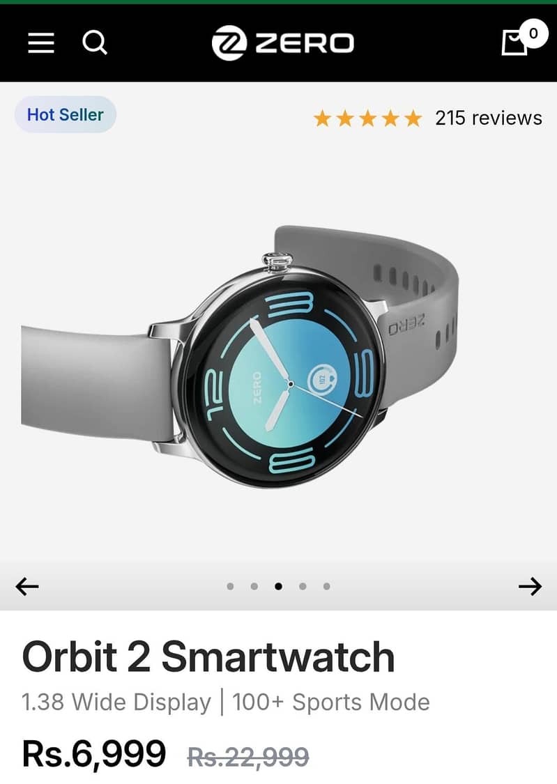 orbit 2 smart watch 0