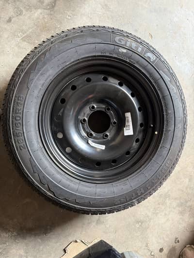Jag Dala new spare wheel