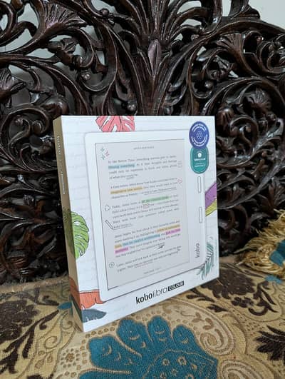 Amazon Kindle Alternative Kobo Libra Colour E-Reader 32GB, Pin-Packed