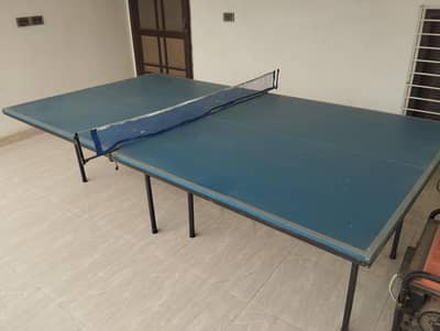 Blue Table Tennis Table
