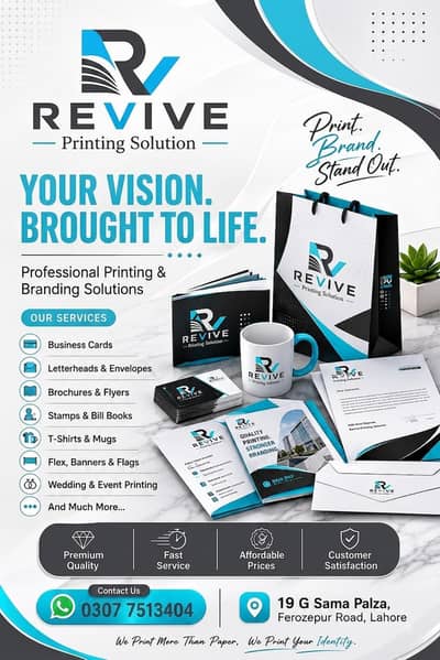 Printing Services Lahore | Flex & Cards