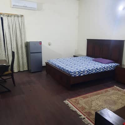 One Fully Furnished Bedroom Available For Rent With Kitchen TV Launge For Male Executives