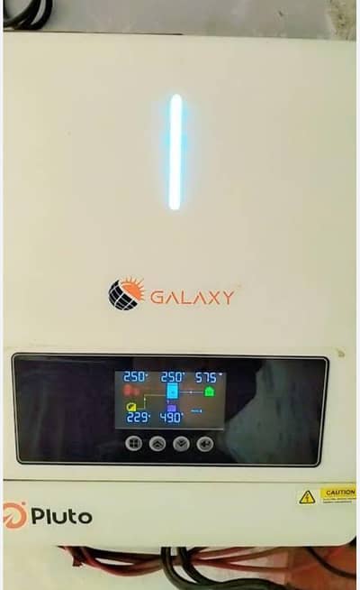 Galaxy Pluto 6kW Solar Inverter - 120A MPPT | Installed & Working
