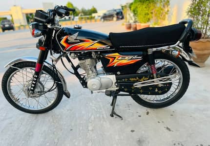 Honda CG 125 2021 Punjab Number Smart Card Biometric Clear Document