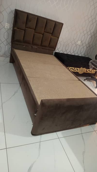 2 single bed for sale velvet poshish