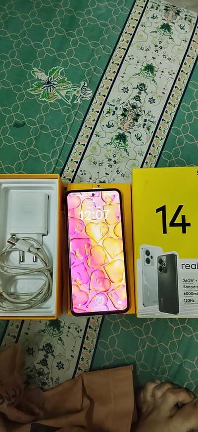 Realme 14 5g 12 #512 box charger