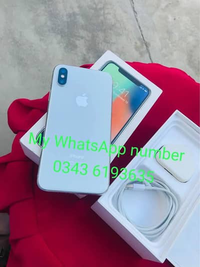 Apple iPhone X 256gb PTA approved