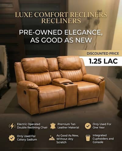 RECLINER SOFA| Pakistan’s Best Recliner Sofas| Massage Chair| Recliner