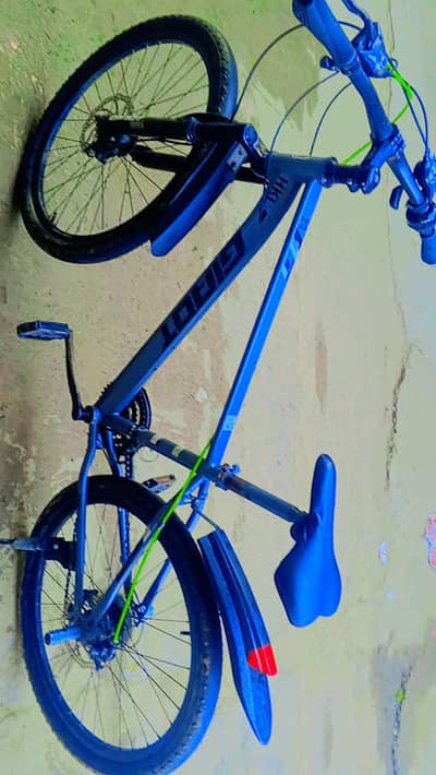 Dolphin river bicycle for sale best condition black colour jumping
