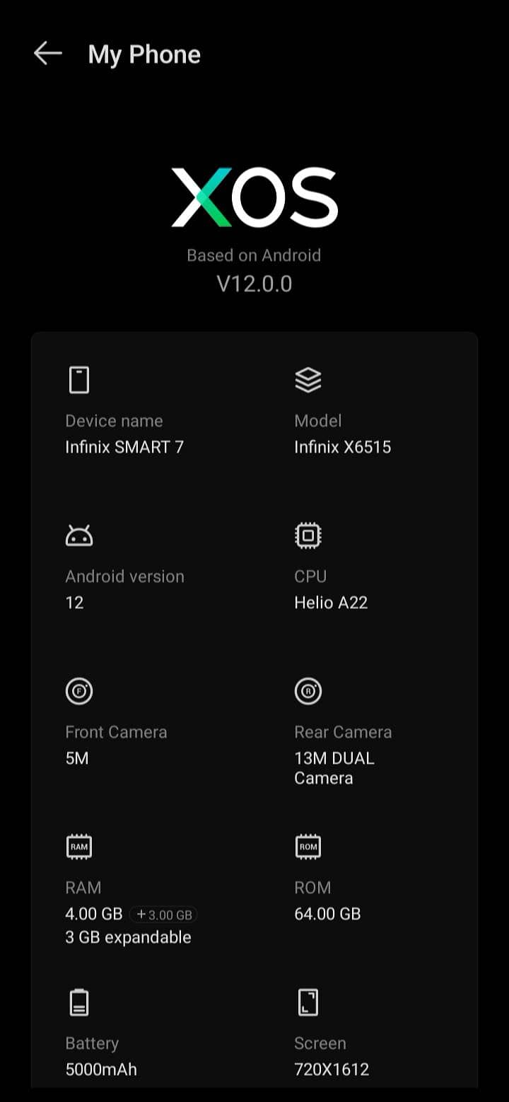 Infinix Smart 7 4