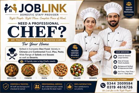 PROFESSIONAL MAID BABY SITTER PATIENT ATTENDENT COOK HELPER CHEF NURS