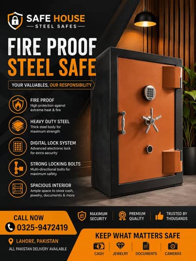 Fireproof Safe Gun safe Fire Rated Steel Safe Security Safe