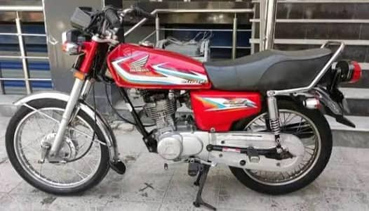 Honda 125cc bike urgent for sale 03278130349