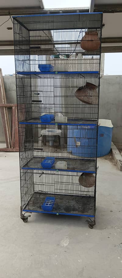 4 Portions Big Cage For Sale | Karachi