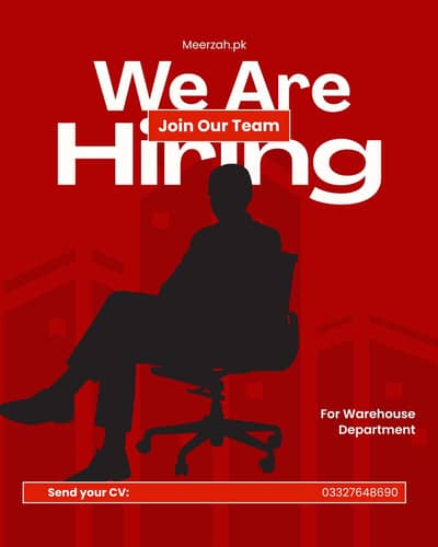 Warehouse Worker Required