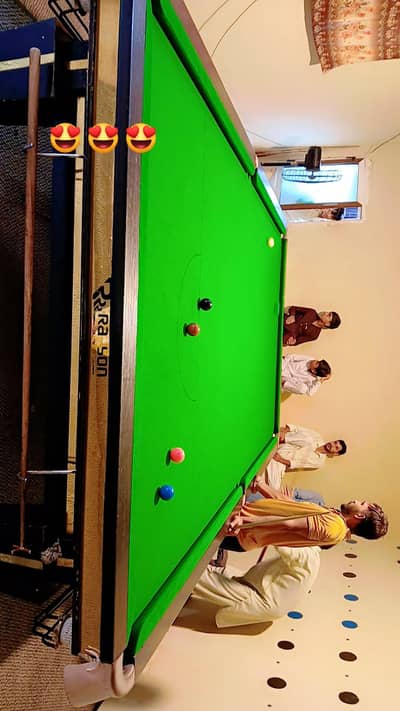 Snooker Table 6×12 . Rasson. 03064343090 M. Haneef