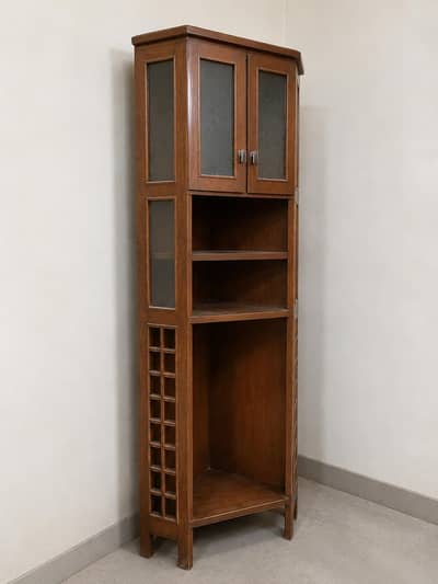 premium diyar wood side rack
