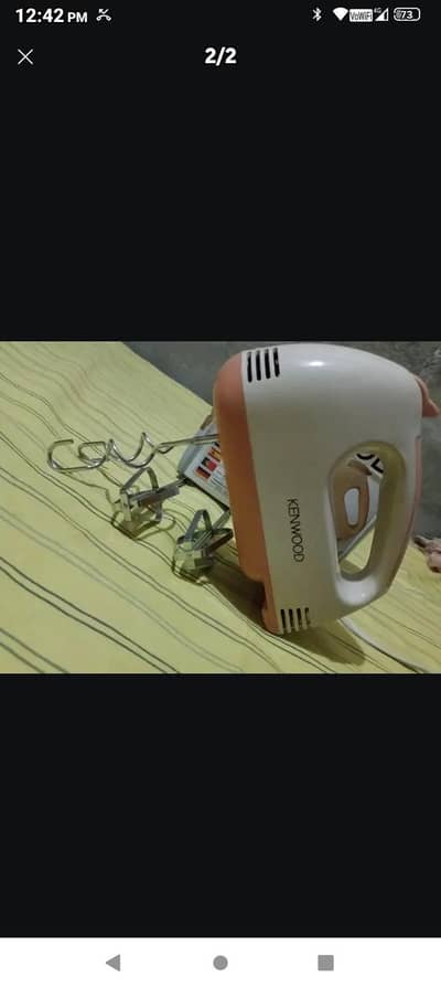 Kenwood hand mixer 2 in 1