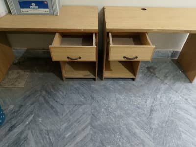 2 Wooden Computer Tables