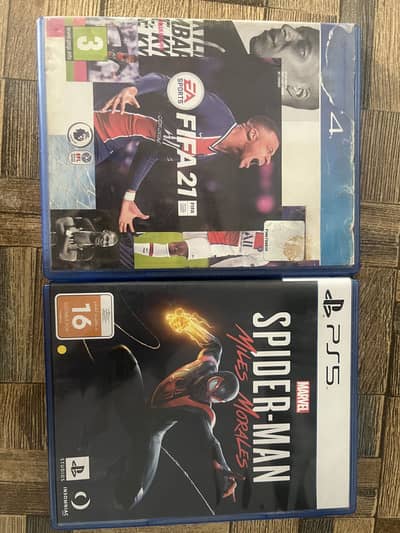 Spiderman miles morales +fifa 21