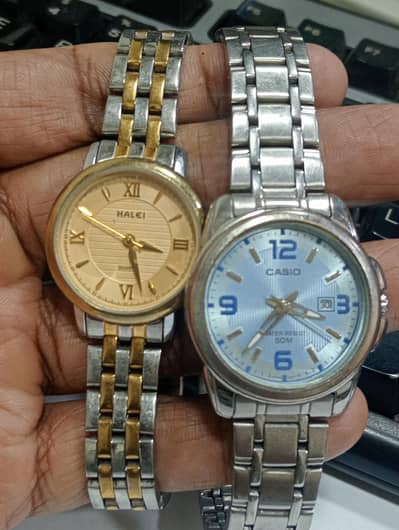 Ladies watches Casio watch Havil watch two tone