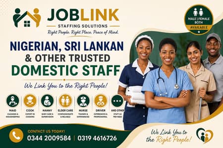 African/ Nigerian/ sri lankan maid 24/7 driver/ helper / nanny / maid