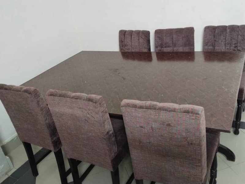 Dining Table 6 Chairs 0