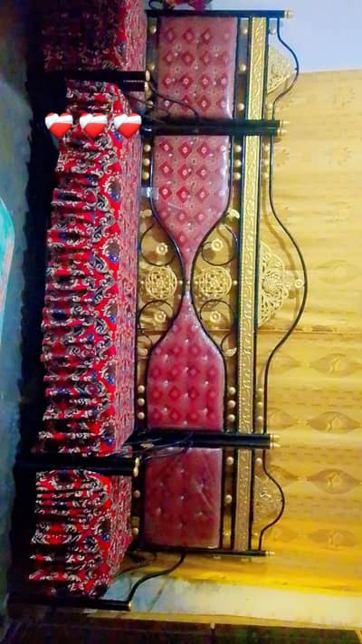 bed and sofa set