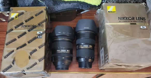 Nikon 24-120mm f4N (New) 10/10++++ | Nikon 24-70mm f2.8 N (10/10++)